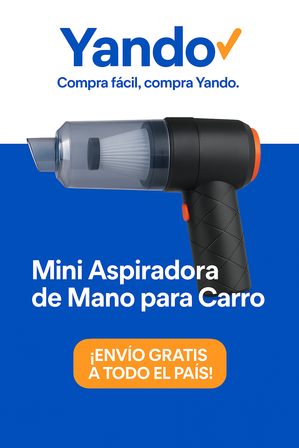 MINI ASPIRADORA DE MANO